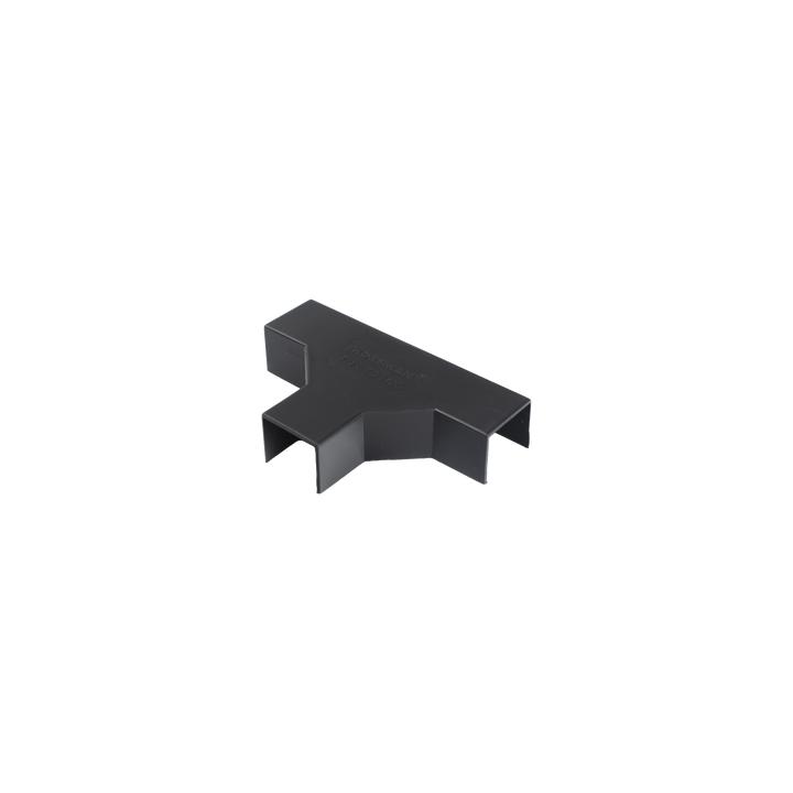 Sección en "T" Color Negro de PVC Auto Extinguible, Para Canaleta TMK-1720-N-CC (5240-02003)