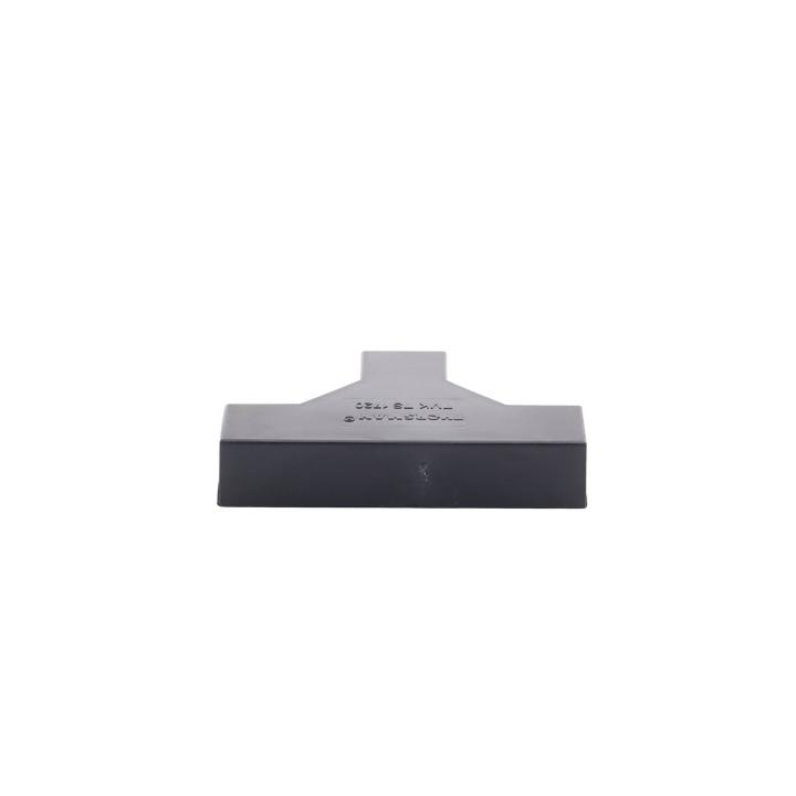 Sección en "T" Color Negro de PVC Auto Extinguible, Para Canaleta TMK-1720-N-CC (5240-02003)