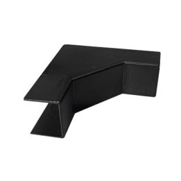 Esquinero Interior Color Negro de PVC Auto Axtinguible, Para Canaleta TMK-1720-N-CC (5220-02003)