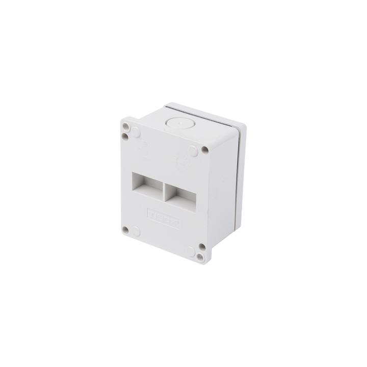 Cajas de Interconexión  con 6 Terminales. De 91 x 75 x 43 mm