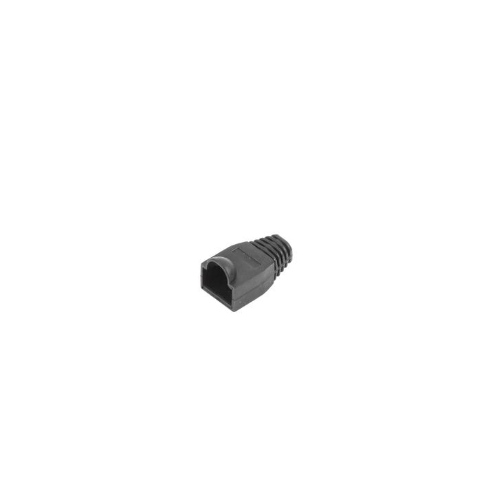 Bota Plástica para Protección de Plug RJ45, Color Negro