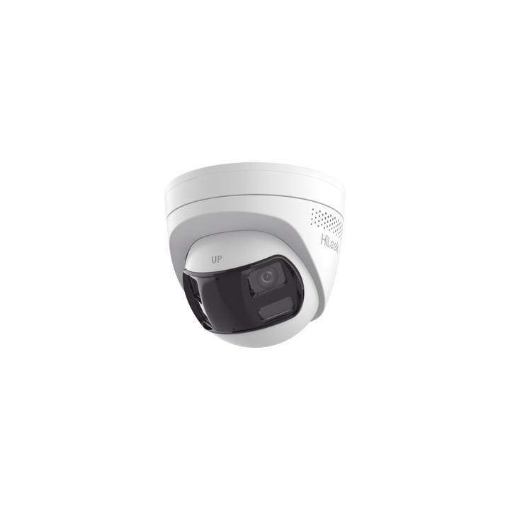 [Dual Light] Turret IP 6 Megapixel / Imagen Panorámica 180°/ PoE / Micrófono y Bocina Integrado / Exterior IP67 /