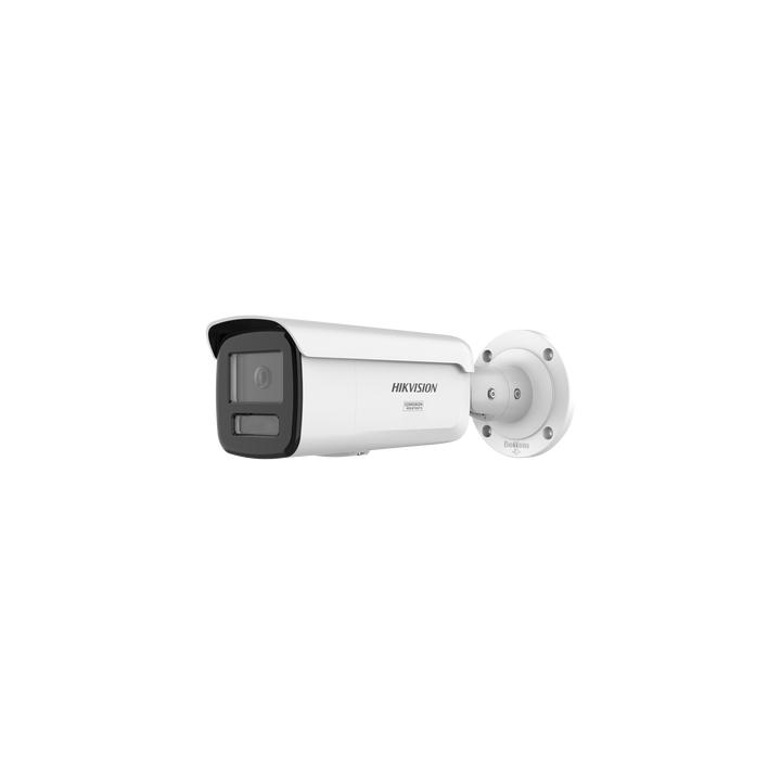 [Dual Light + ColorVu 3.0 + HikAI] Bala IP 6 Megapixel / Lente 4 mm / 60 mts IR + Luz Blanca / Exterior IP67 / WDR 130
