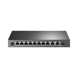 Switch PoE+ No Administrable De Escritorio 10 Puertos / 8 puertos 10/100/1000 Mbps PoE af/at Inteligiente / Presupuesto
