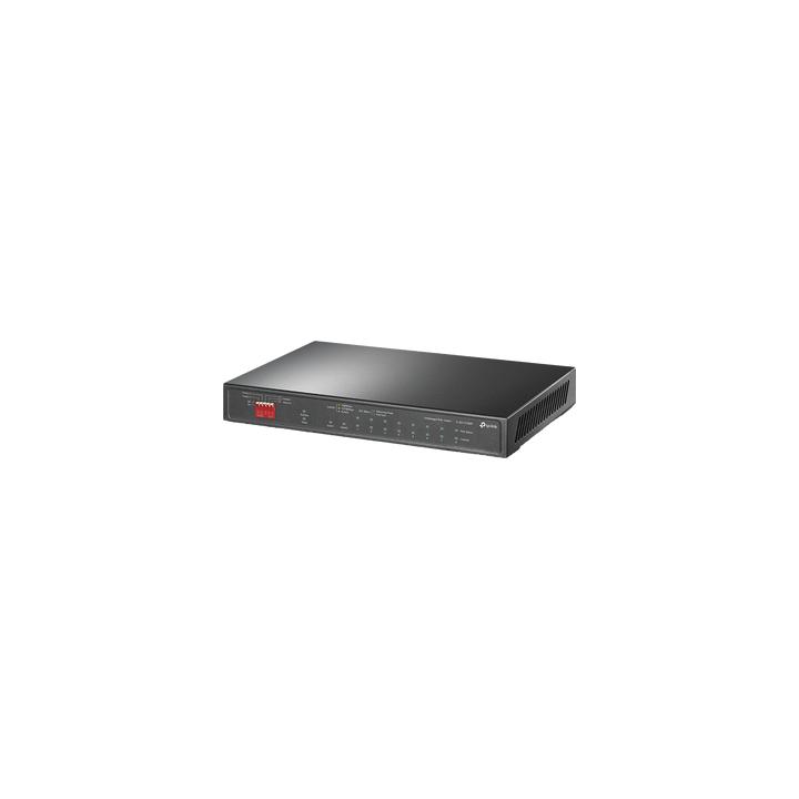 Switch PoE+ No Administrable De Escritorio 10 Puertos / 8 puertos 10/100/1000 Mbps PoE af/at Inteligiente / Presupuesto