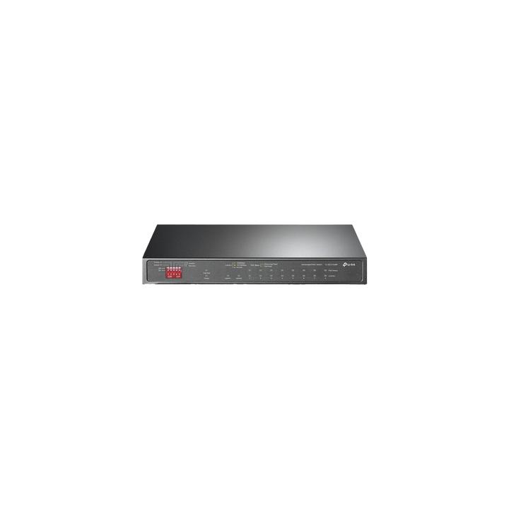 Switch PoE+ No Administrable De Escritorio 10 Puertos / 8 puertos 10/100/1000 Mbps PoE af/at Inteligiente / Presupuesto