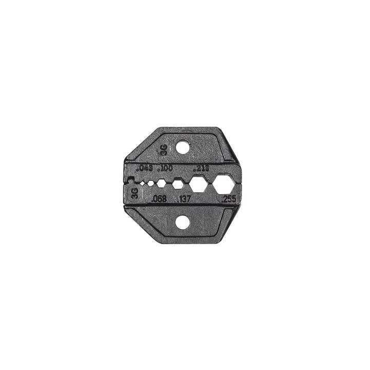 Matriz Ponchadora para RG58, RG59, RG62 y RG174. Compatible con Pinza Ponchadora VDV200-010