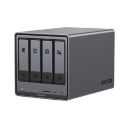 NAS UGREEN NASync DXP4800 Plus / Procesador Intel Pentium Gold 8505 5 Núcleos / 4 Bahías SATA + 2 M.2 NVMe PCIe 4.0 /
