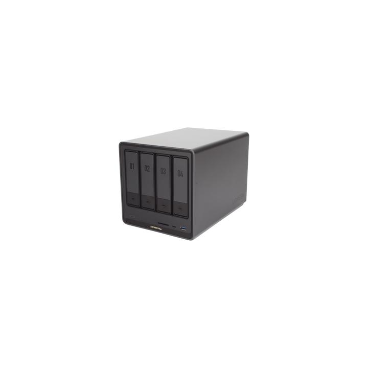NAS UGREEN NASync DXP4800 Plus / Procesador Intel Pentium Gold 8505 5 Núcleos / 4 Bahías SATA + 2 M.2 NVMe PCIe 4.0 /