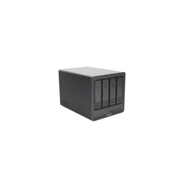 NAS UGREEN NASync DXP4800 Plus / Procesador Intel Pentium Gold 8505 5 Núcleos / 4 Bahías SATA + 2 M.2 NVMe PCIe 4.0 /