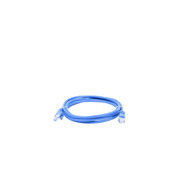 Cable de Parcheo UTP Cat5e - 2 Metros (6.56 Pies) - Azul