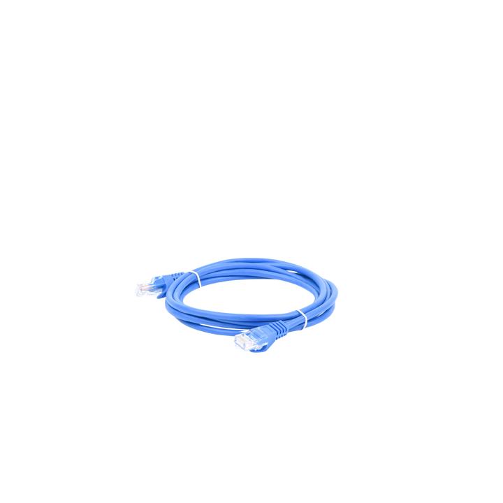 Cable de Parcheo UTP Cat5e - 2 Metros (6.56 Pies) - Azul
