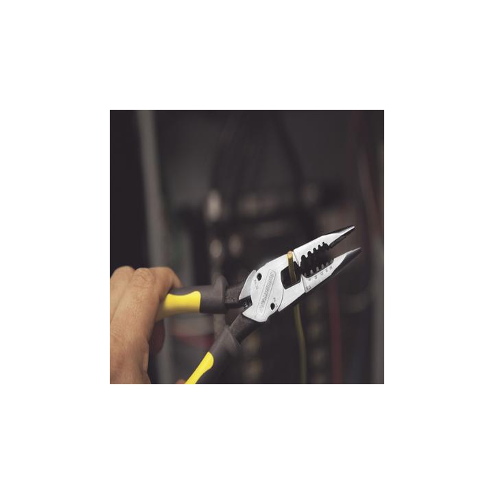 Pinzas Pelacables para  Cable Sólido 8-16 AWG y Cable Trenzado 10-18 AWG; de 8 Pulgadas.