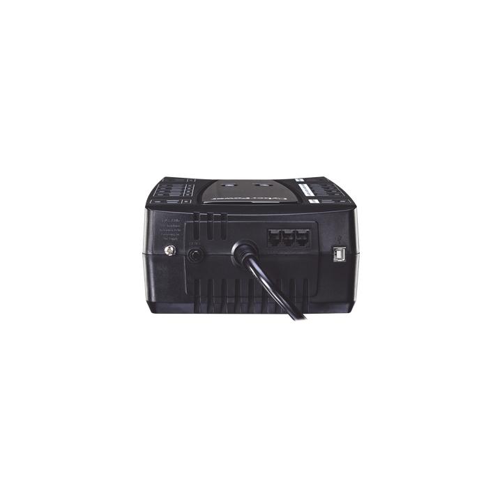 UPS de 750 VA/450 W, Topología Línea Interactiva, Entrada 120 Vca NEMA 5-15P, Tipo Gabinete Compacto, Con 12 Tomas
