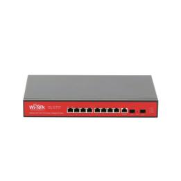 Switch Administrable Capa 2 de 8 puertos 10/100/1000 PoEaf/at + 2 x SFP Gigabit, con respaldo para energía solar