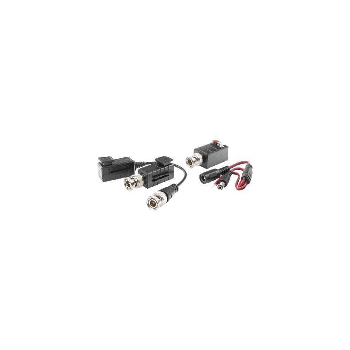 Kit de TRANSCEPTORES DE VIDEO DE LARGO ALCANCE / 320 Metros / Resolución 720P y 1080P / Cat 5e/6 / Compatible con