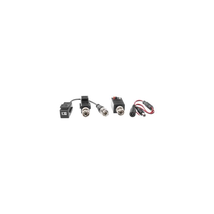 Kit de TRANSCEPTORES DE VIDEO DE LARGO ALCANCE / 320 Metros / Resolución 720P y 1080P / Cat 5e/6 / Compatible con