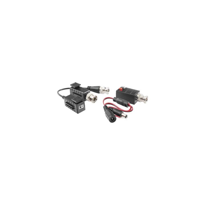 Kit de TRANSCEPTORES DE VIDEO DE LARGO ALCANCE / 320 Metros / Resolución 720P y 1080P / Cat 5e/6 / Compatible con