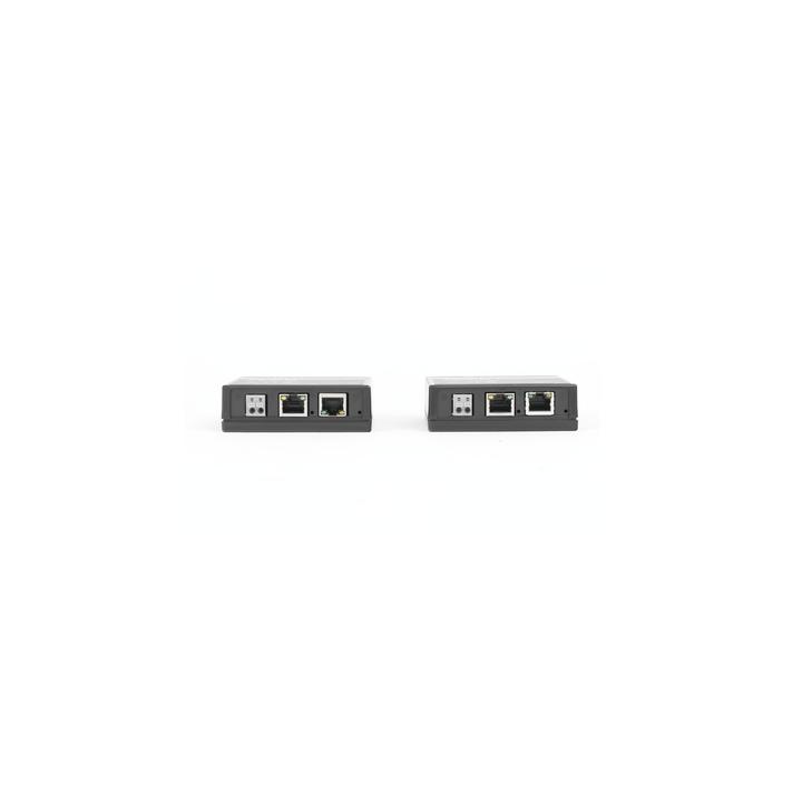 Kit extensor IP y PoE por cable UTP CAT5E hasta 500 mts @ 100 mbps