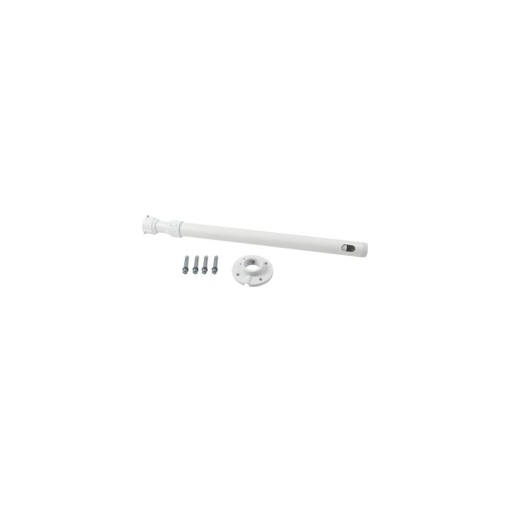 Montaje de techo telescópico tipo tubo para PTZ Hikvision, largo 60 cm - 120 cm