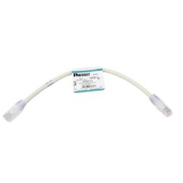 Cable de Parcheo UTP Categoría 6, con Plug Modular en Cada Extremo - 0.3 Metros (1 Pie) - Blanco