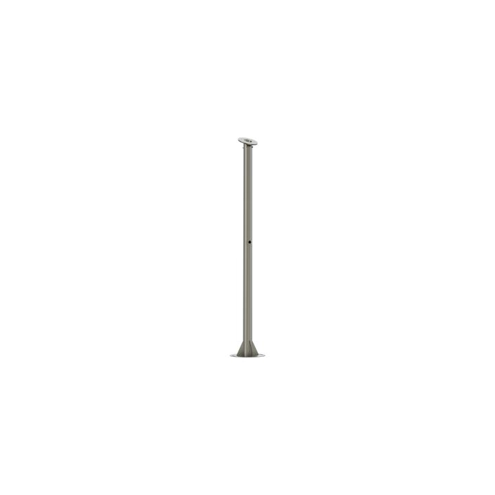 Poste para Cámara ANPR / Compatible con DS-TCG406-E / Altura de 1.5 Metros /  Color Gris