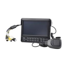 Panel de Control Dáctilar Multifuncional con Monitor de 7" / Soporta Audio de Dos Vías / Compatible con DVR´s