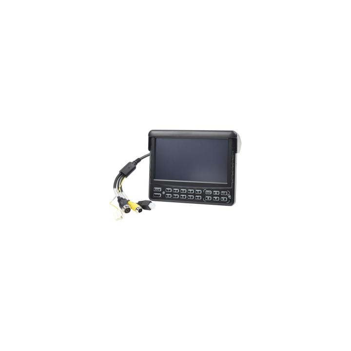 Panel de Control Dáctilar Multifuncional con Monitor de 7" / Soporta Audio de Dos Vías / Compatible con DVR´s