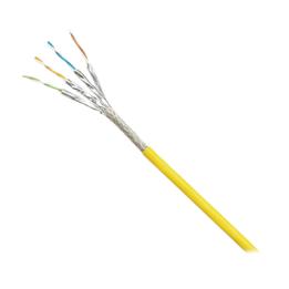 Bobina de Cable Blindado S/FTP Categoría 6A, Uso Industrial con Resistencia al Aceite, Rayos UV y Abrasión,