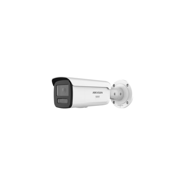 [Dual Light + ColorVu 3.0 + HikAI] Bala IP 8 Megapixel / Lente 4 mm / 60 mts IR + Luz Blanca / Exterior IP67 / Estrobo