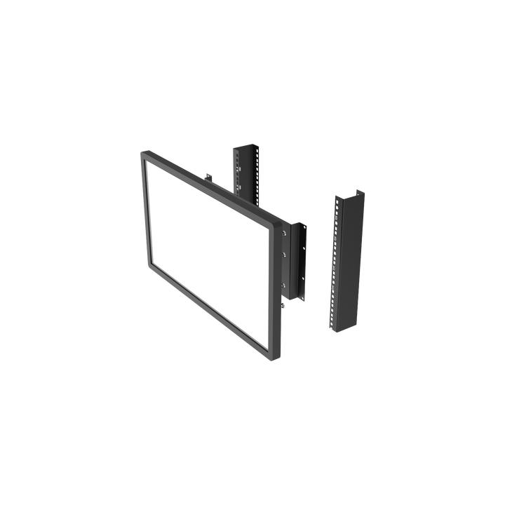 Montaje para Monitor VESA 75x75 hasta 200x200. Compatible con rack 19" 5U.