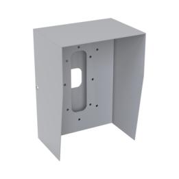 Cubierta Industrial para montaje de Porteros IP Fanvil y Grandstream, pintura electrostática color gris.