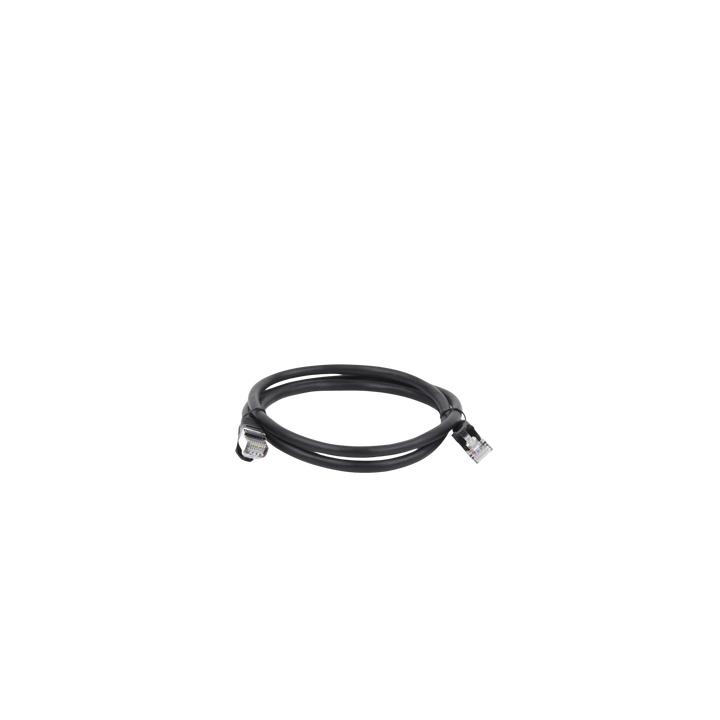 Cable de Parcheo FTP Cat6 - 1.0 Metro (3.28 Pies) - Negro