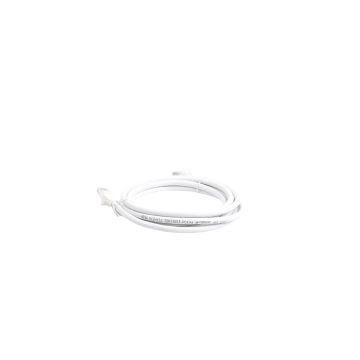 Cable de Parcheo UTP Cat6 - 2 Metros (6.56 Pies) - Blanco