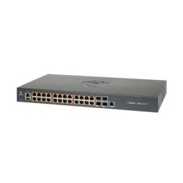 Switch cnMatrix EX2028-P capa 3 de 28 puertos (24 PoE Gigabit 802.3af/at, 4 SFP+) administración desde la Nube