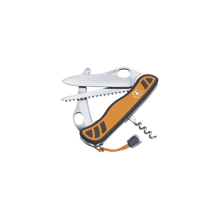 Navaja Victorinox Grande Hunter XT Grip Multiherramienta con Cachas y 6 Funciones. Hojas para una Mano.