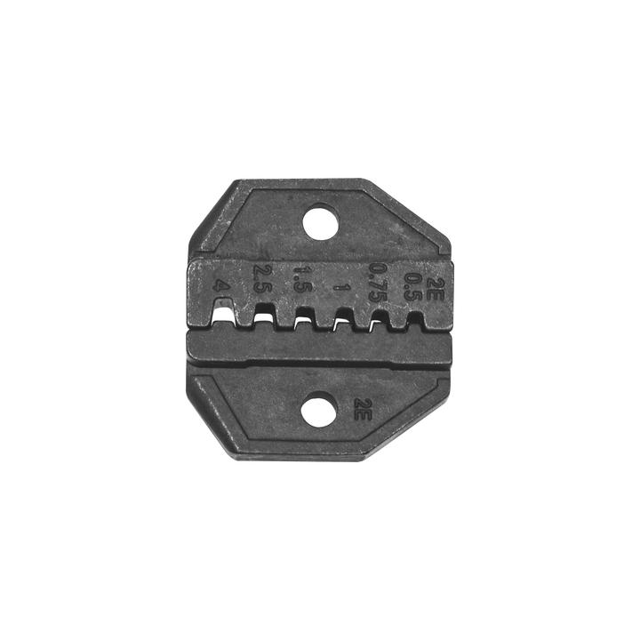 Matriz Ponchadora, Férulas (Ferrule)  Aisladas, sin Aislamiento o de Terminal de Clavija. Compatible con Pinza