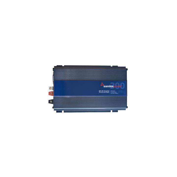Inversor de corriente onda pura 300W, entrada 12 Vcc, salida 120 Vca 60 Hz