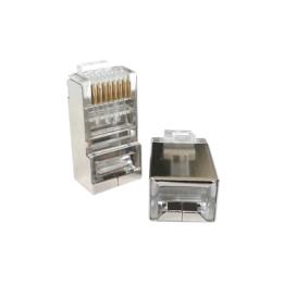 Conector RJ45 para Cable FTP/STP Categoría 5E - Blindado sin pin a tierra