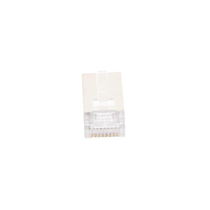 Conector RJ45 para Cable FTP/STP Categoría 5E - Blindado sin pin a tierra