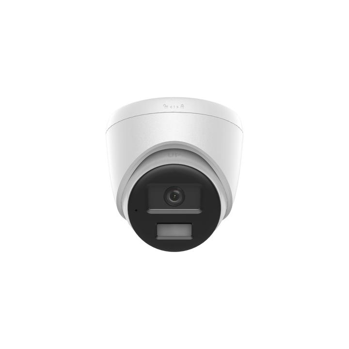 [Dual Light] Turret IP de 2 Megapixel   / Lente 2.8 mm /  Ángulo de visión 101° / 20 mts IR + 15 mts Luz Blanca /