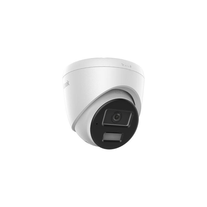 [Dual Light] Turret IP de 2 Megapixel   / Lente 2.8 mm /  Ángulo de visión 101° / 20 mts IR + 15 mts Luz Blanca /