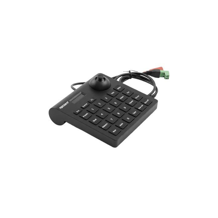 Mini Teclado controlador PTZ con pantalla LCD y joystick altamente resistente