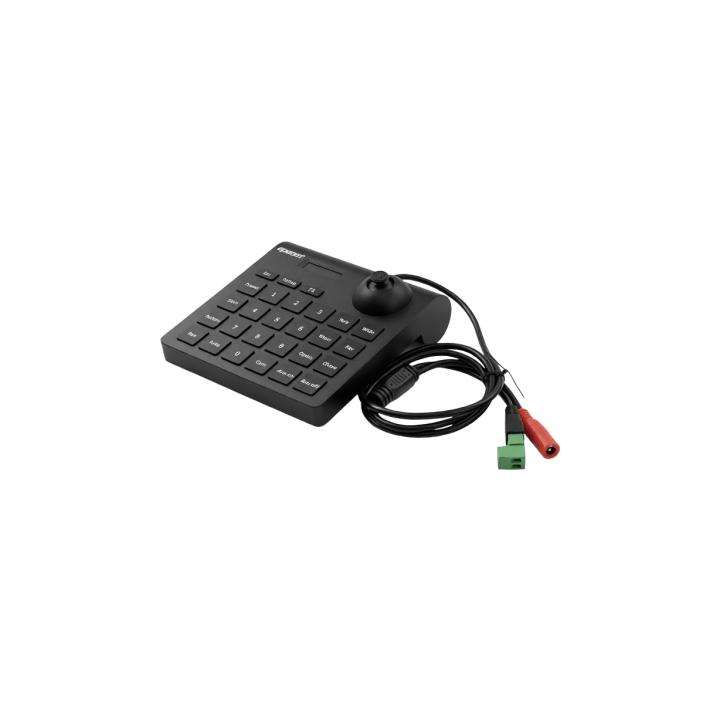 Mini Teclado controlador PTZ con pantalla LCD y joystick altamente resistente