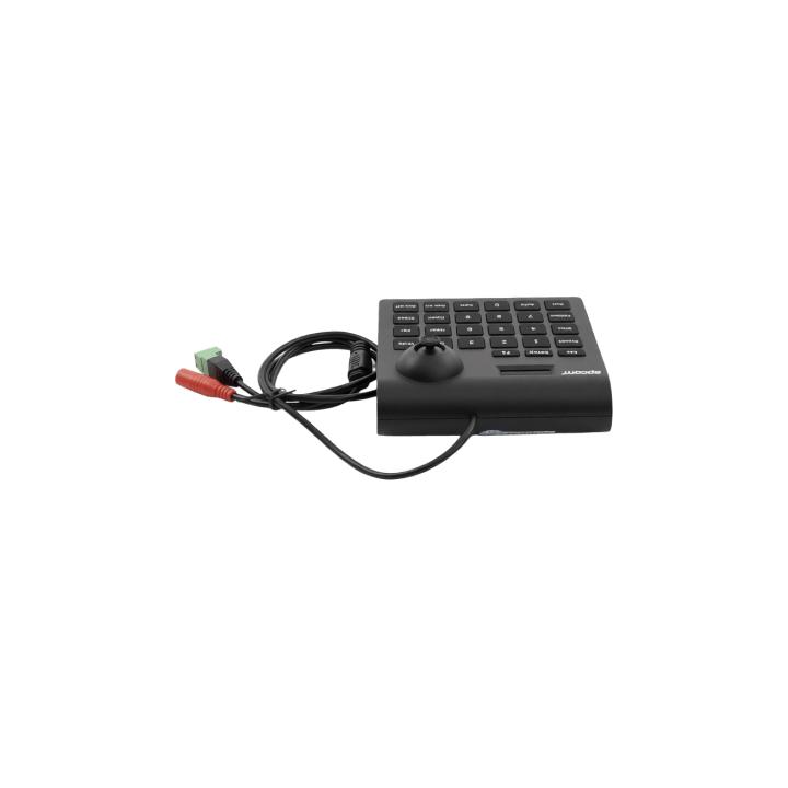 Mini Teclado controlador PTZ con pantalla LCD y joystick altamente resistente