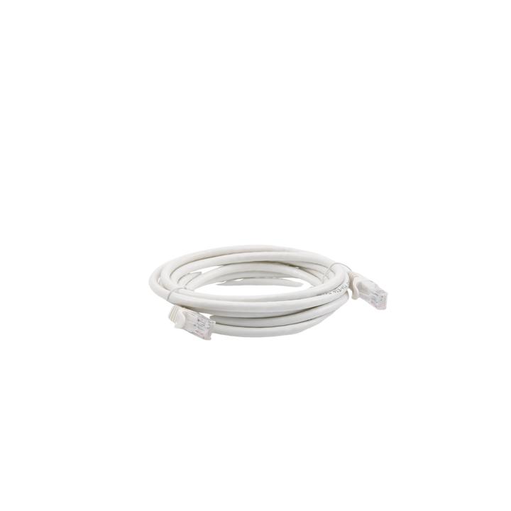 Cable de Parcheo UTP Cat6 - 3.0 Metros (9.84 Pies) - Blanco