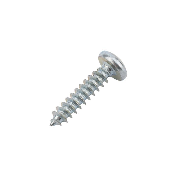 Paquete de 20 taquetes blancos  3/4" y 20 tornillos 8mm x 3/4" (1101-05002)