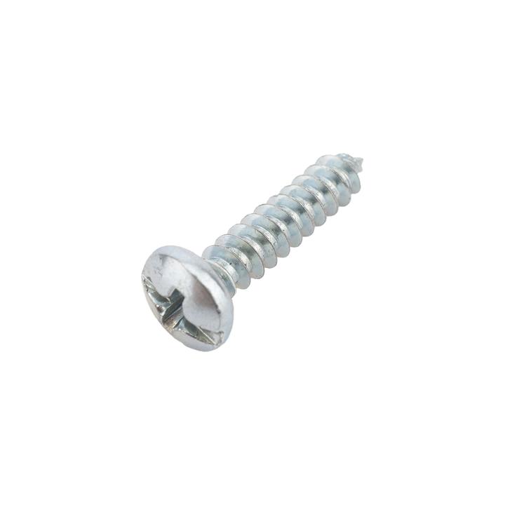 Paquete de 20 taquetes blancos  3/4" y 20 tornillos 8mm x 3/4" (1101-05002)