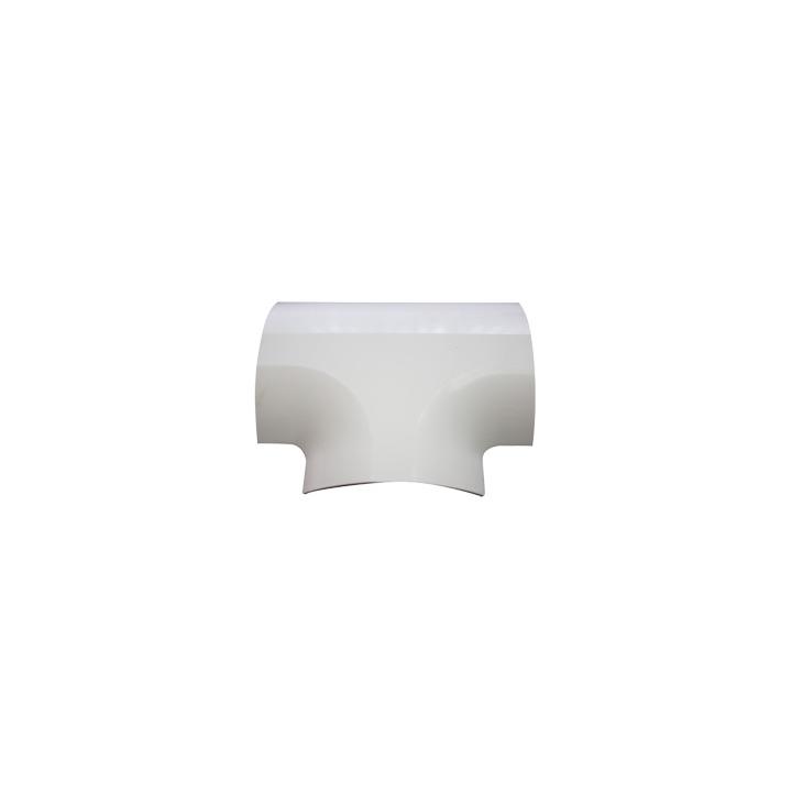 Sección en "T" color blanco de PVC auto extinguible para canaleta DMC4FT (9440-02001)