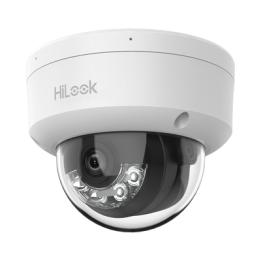 [Dual Light] Domo IP de 2 Megapixel (1080p) / Lente 2.8 mm / 20 mts IR + 15 mts Luz Blanca / Micrófono Integrado /